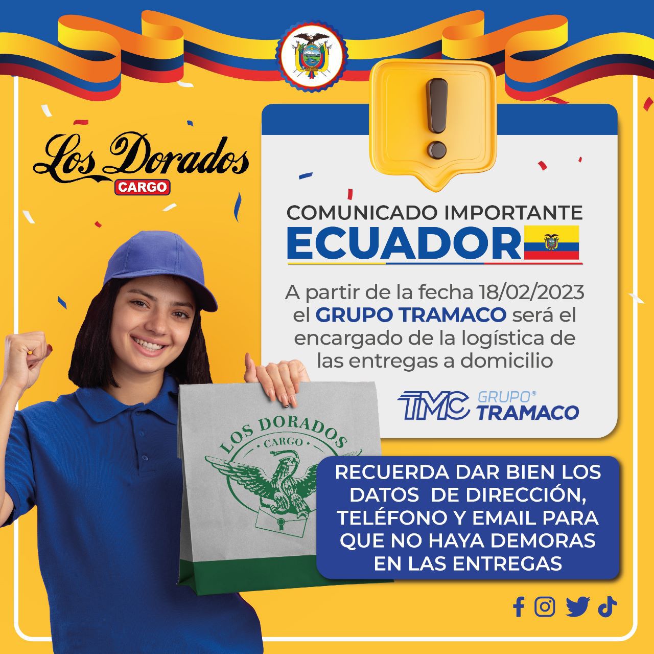 Comunicado Importante Ecuador